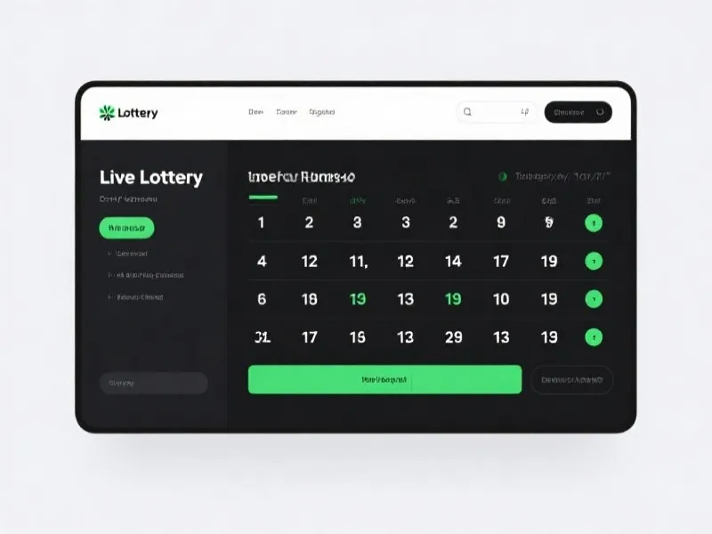 实时开奖界面展示